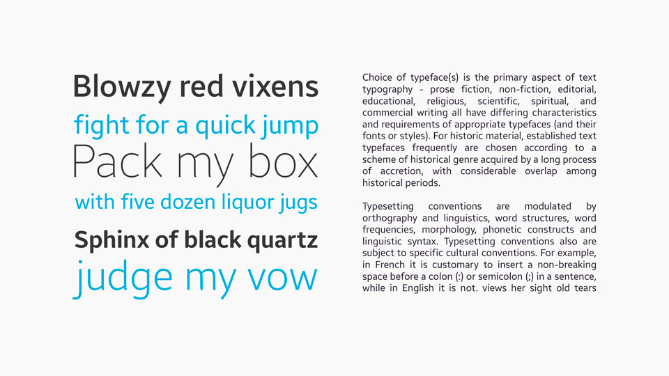 Breeze Sans Font Family