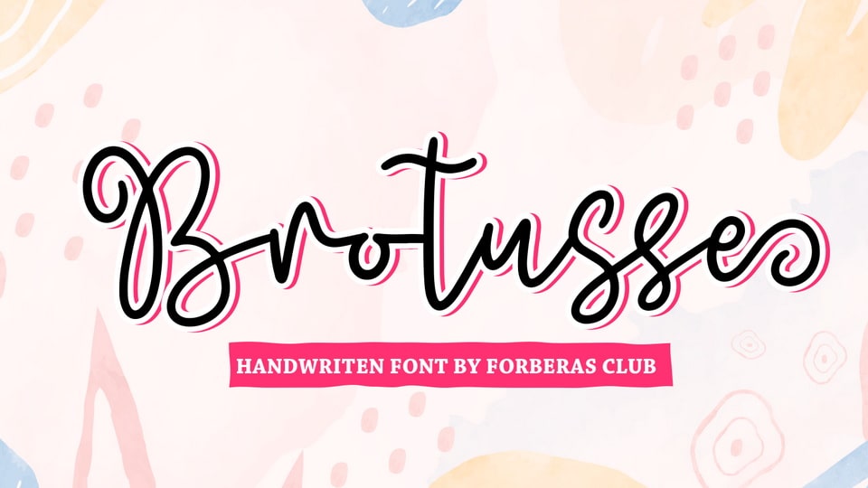 Brotusse Font