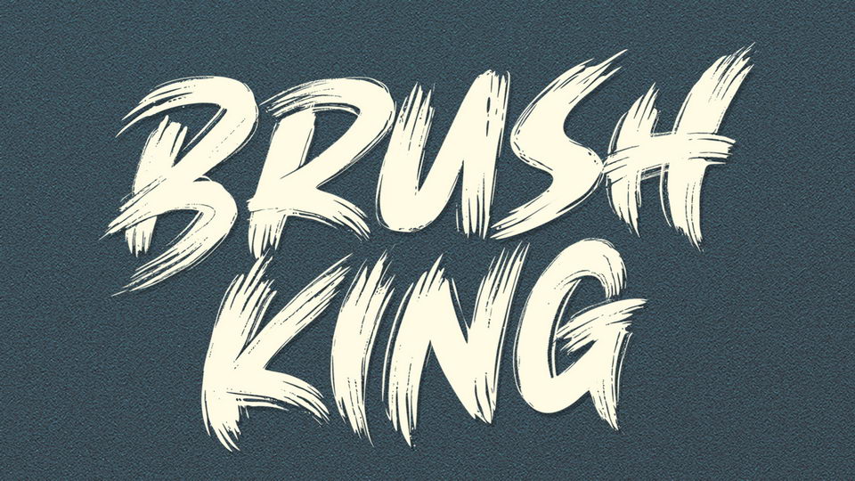 Brush King Font