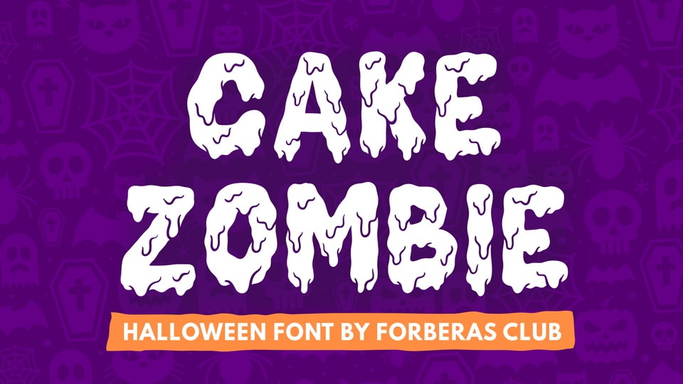 Cake Zombie Font