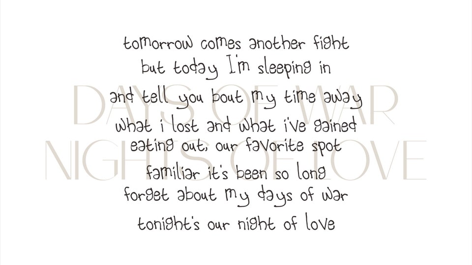 Can’t Write Font