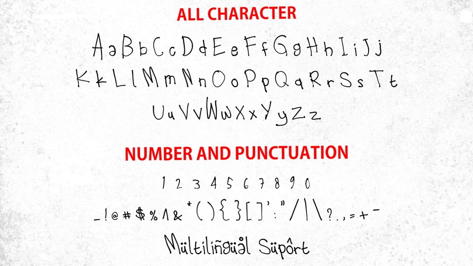 Can’t Write Font