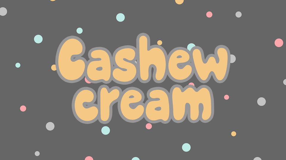 Cashew Cream Font