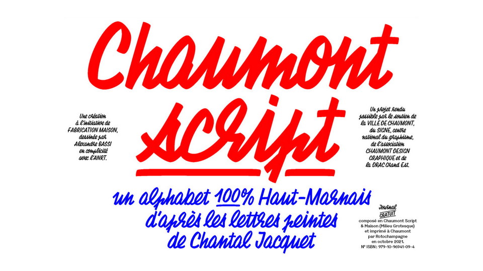 Chaumont Script Font