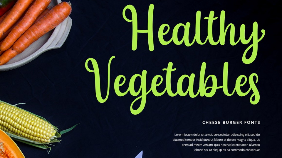 Cheese Burger Font