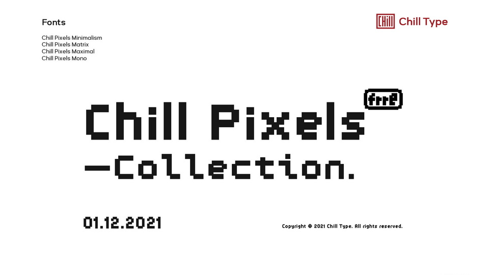 Chill Pixels Fonts