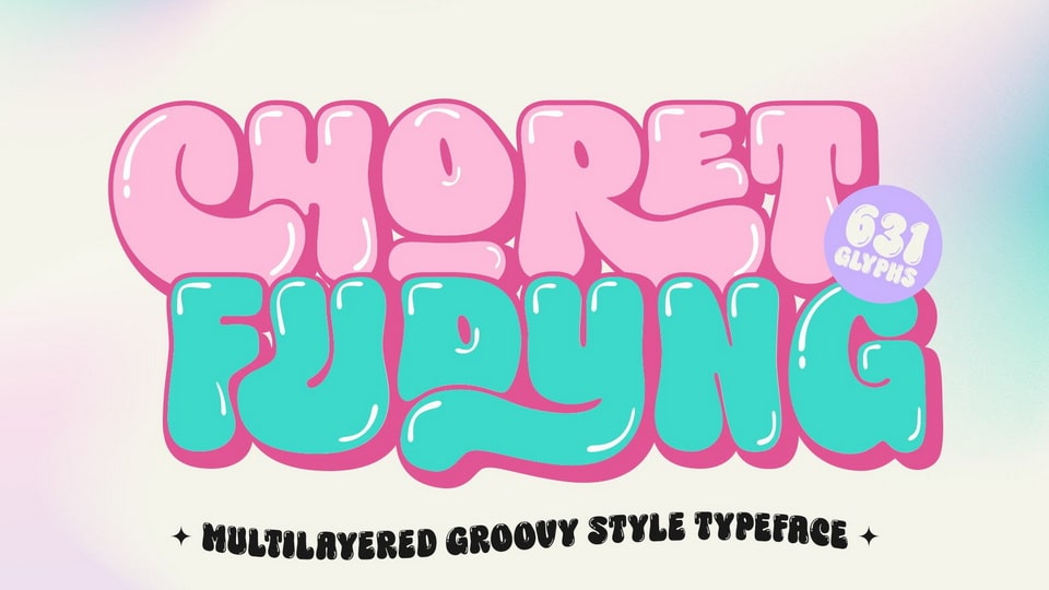 Choret Fudyng Font