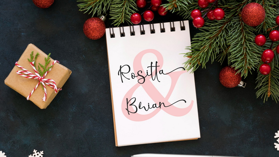 Christmas Shine Font