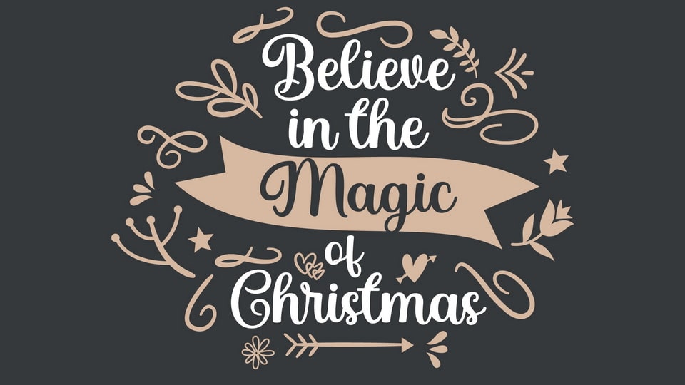 Christmas Snowy Font