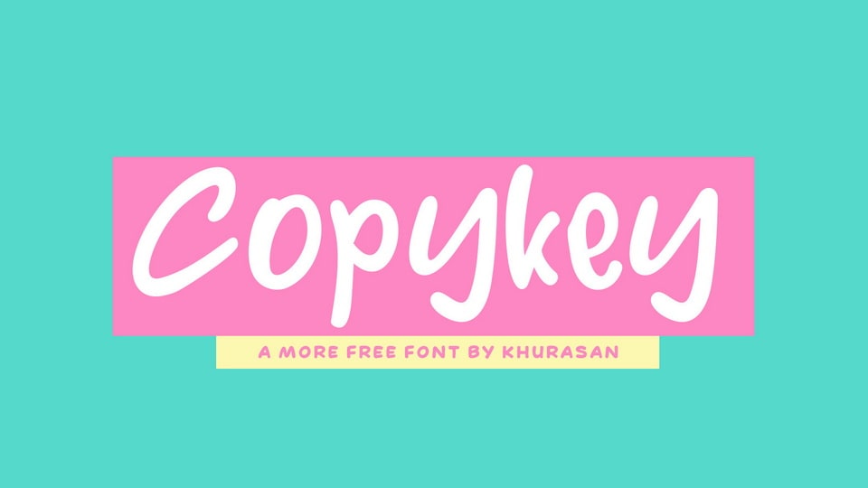 Copykey Font