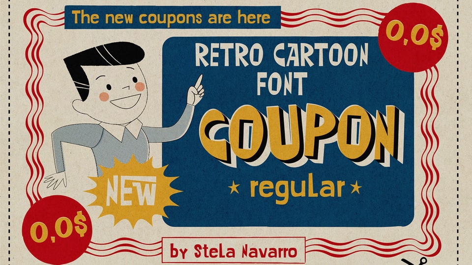 Coupon Font