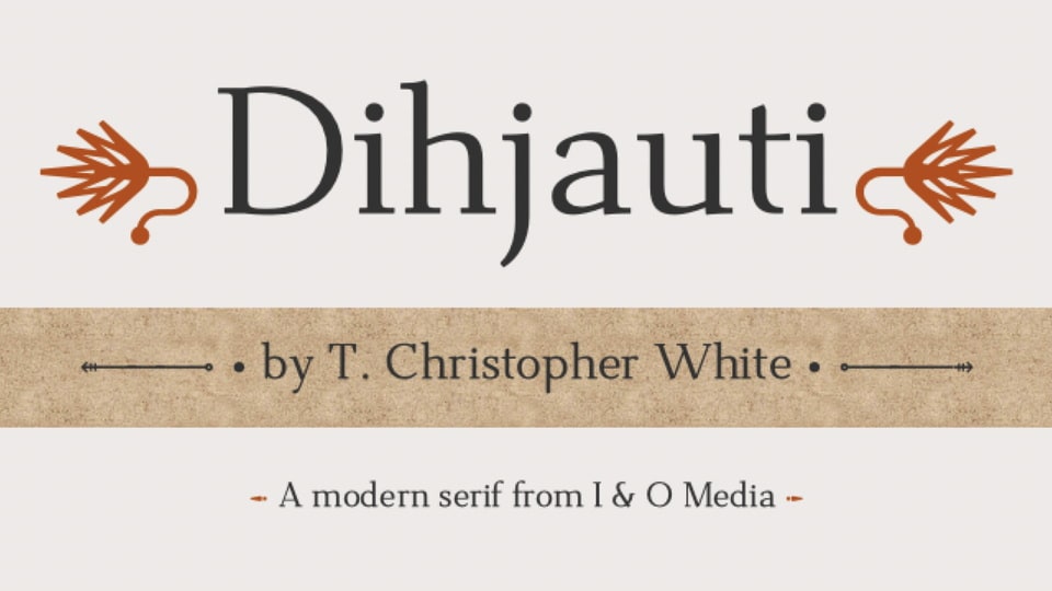 Dihjauti Typeface