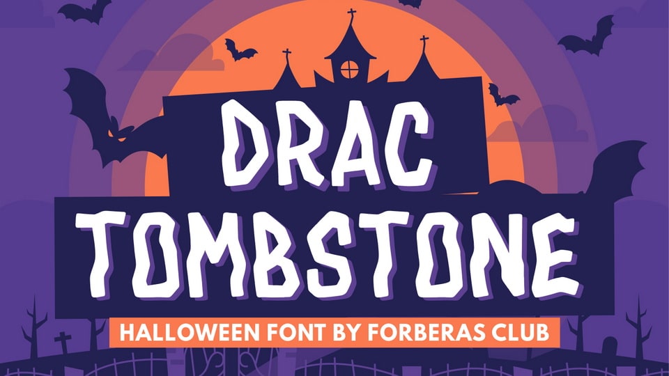 Drac Tombstone Font