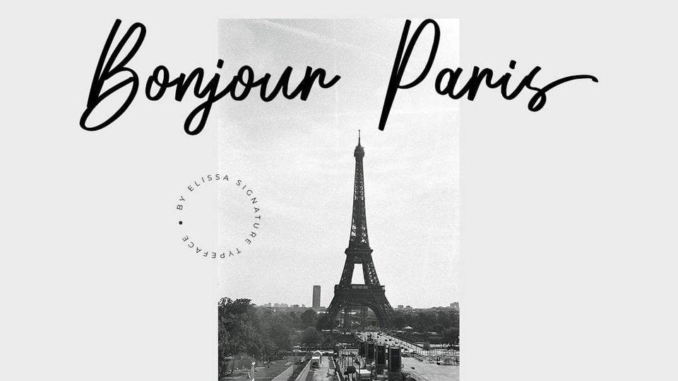 Elissa Signature Font