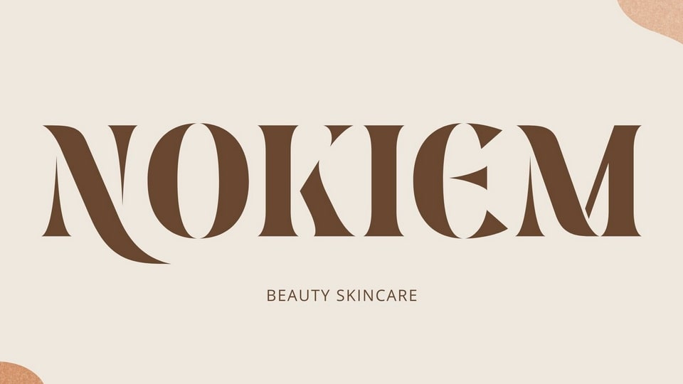 Fashion Stencil Font