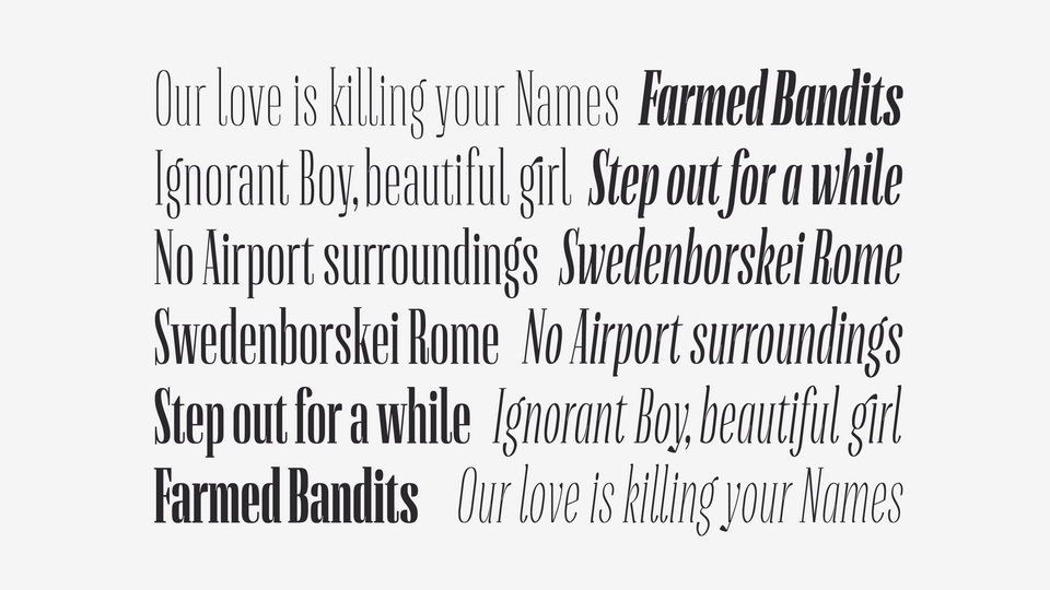 Flenja Font