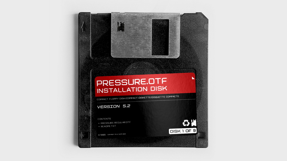 FPD Pressure Typeface
