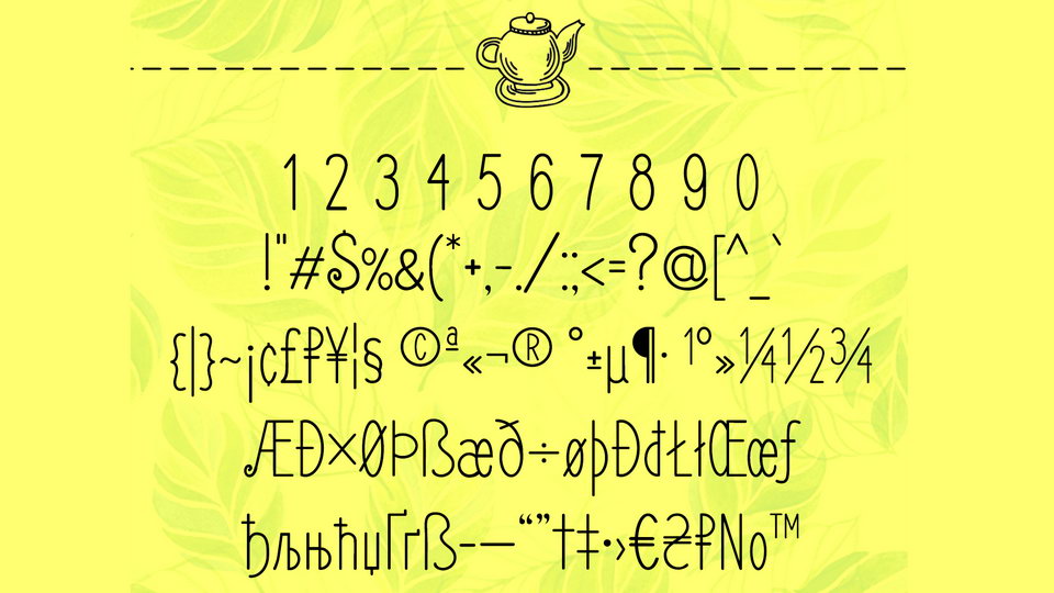 Frenchpress Font