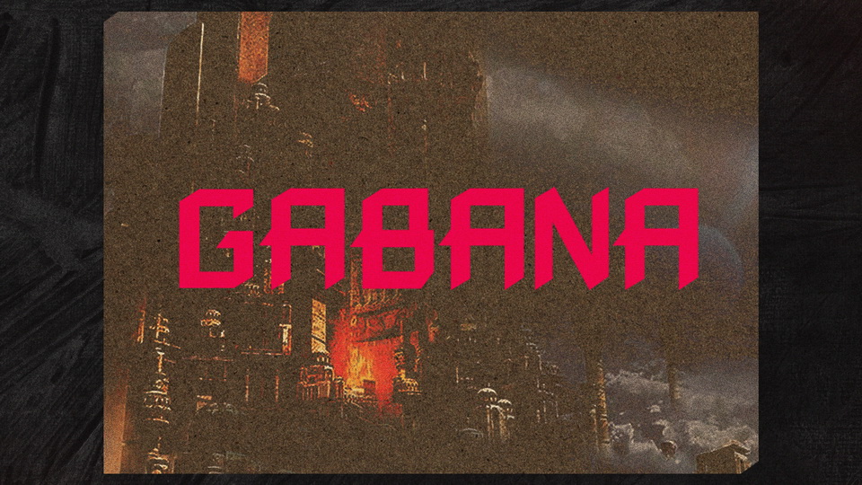 Gabana Typeface