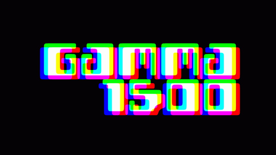 Gamma 1500 Font