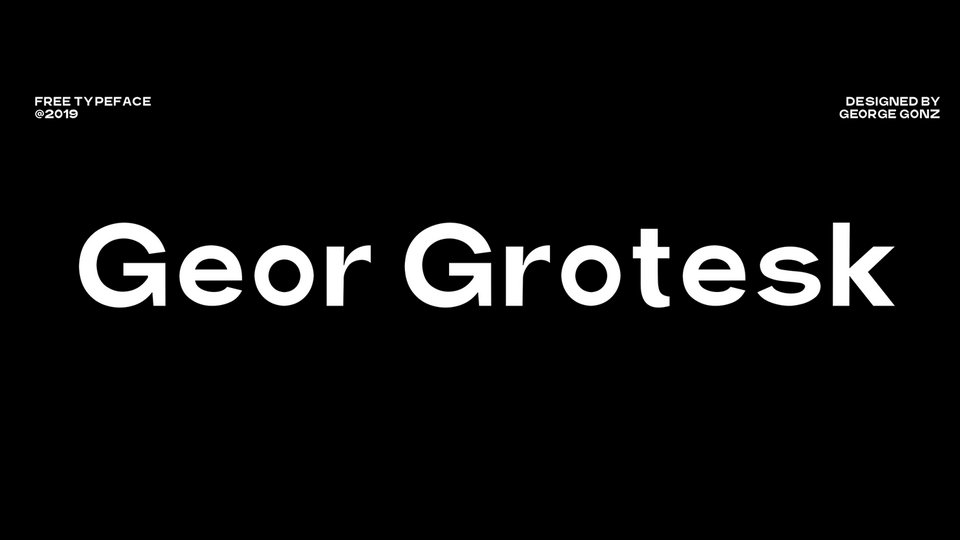 Geor Grotesk Font