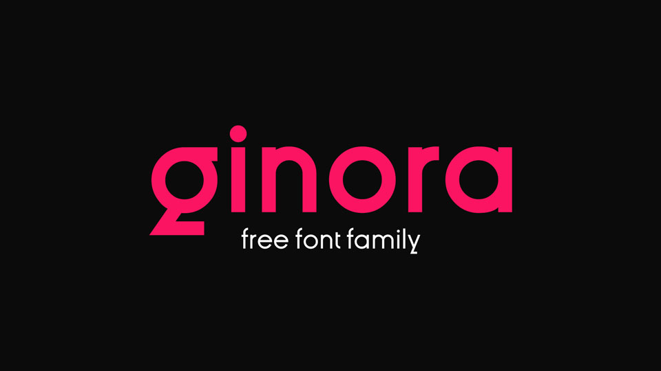 Ginora Sans Typeface