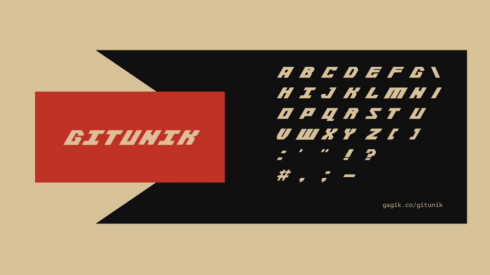 Gitunik Font