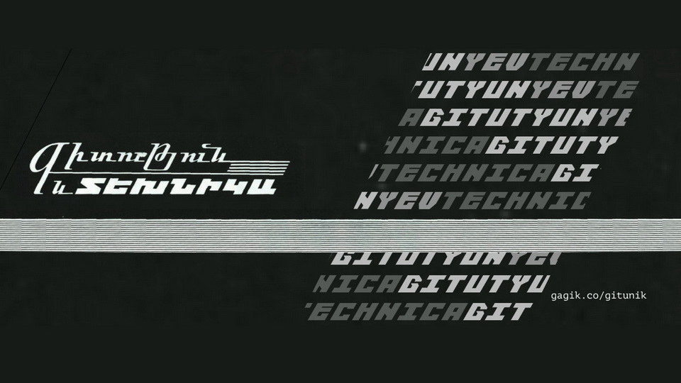 Gitunik Font