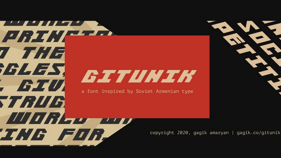 Gitunik Font