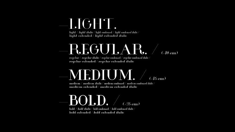 Glamor Typeface