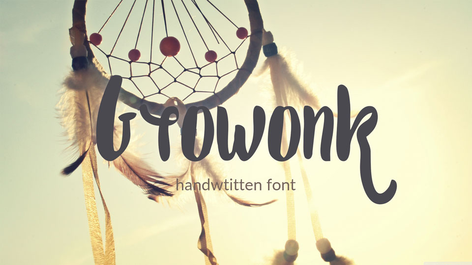 Growonk Font