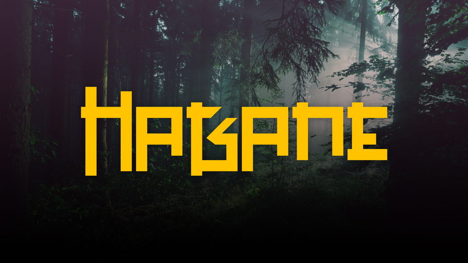 Hagane Font