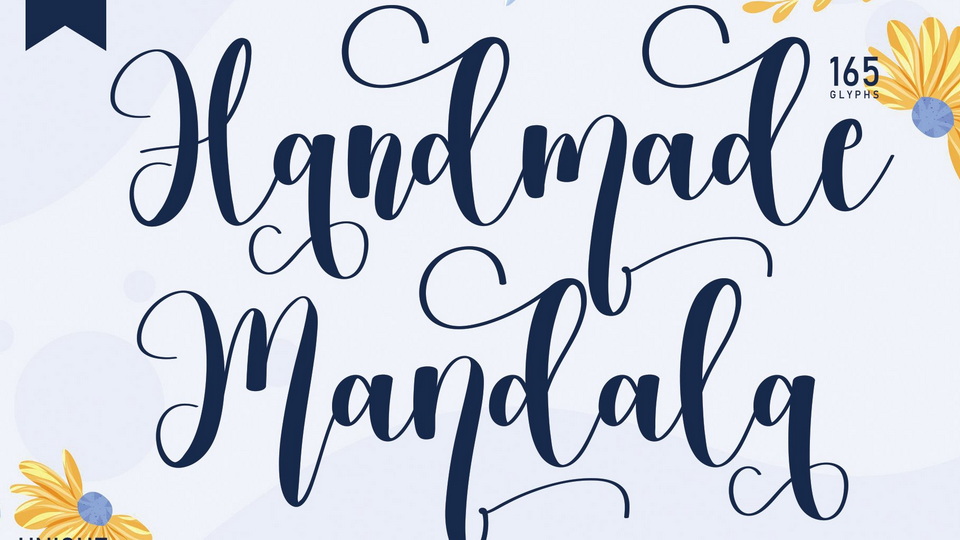 Handmade Mandala Font