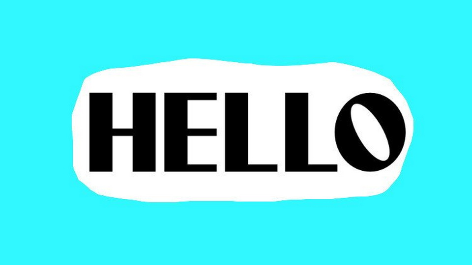 Hello Font
