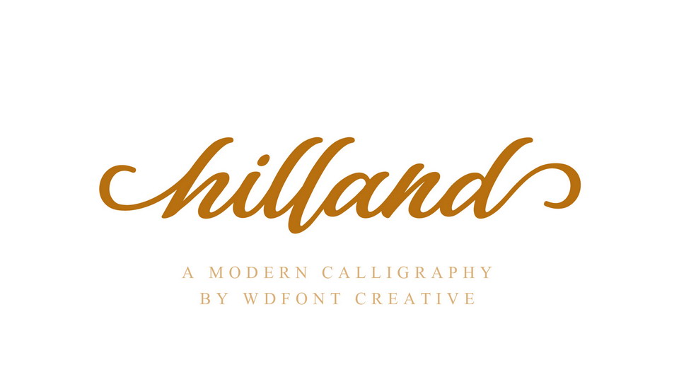 Hilland Script