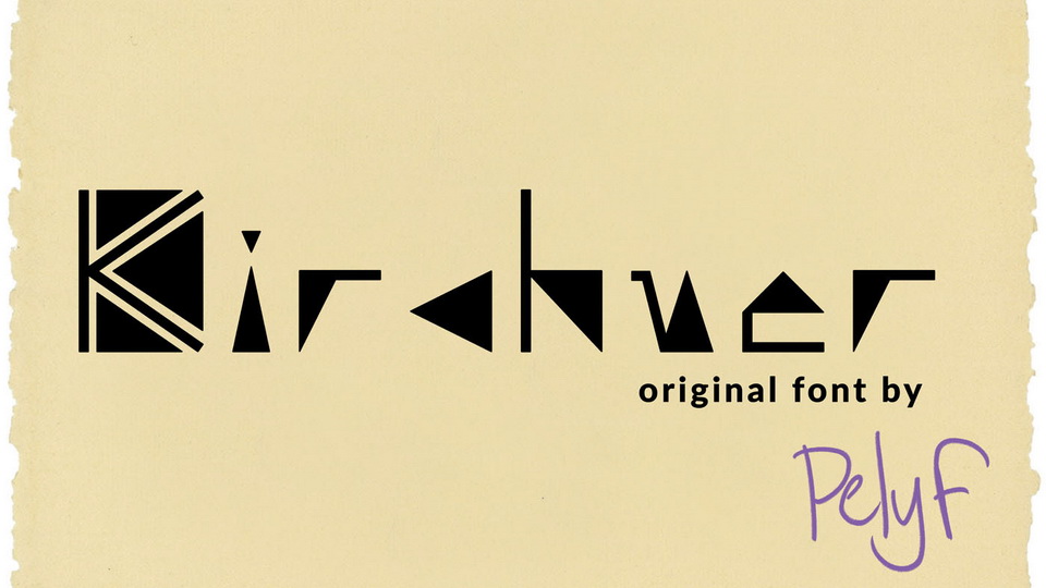 Kirchner Font