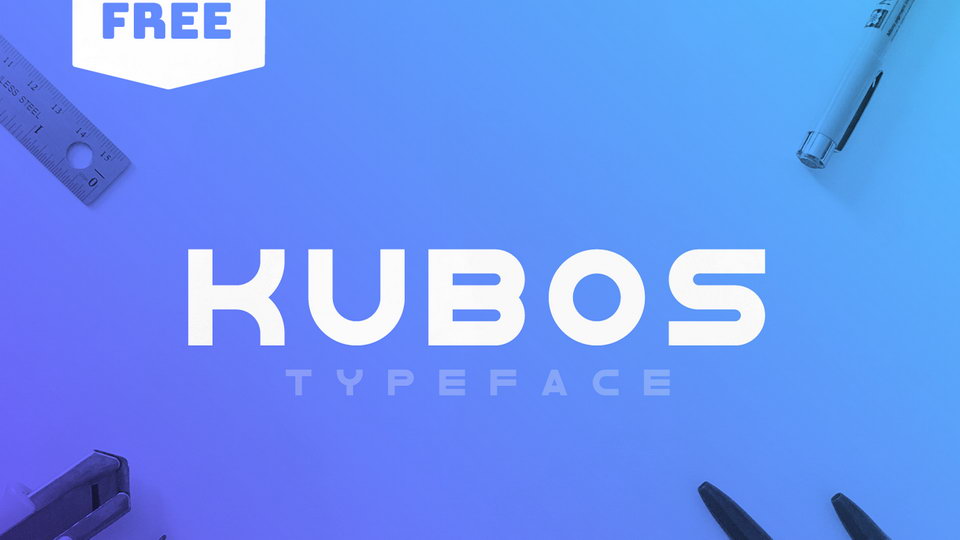 Kubos Typeface