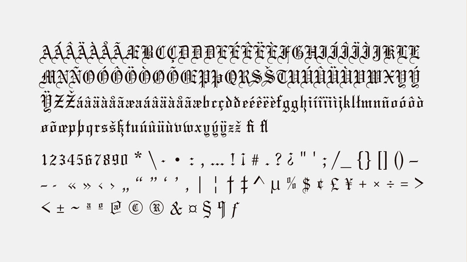 Linoscroll Font