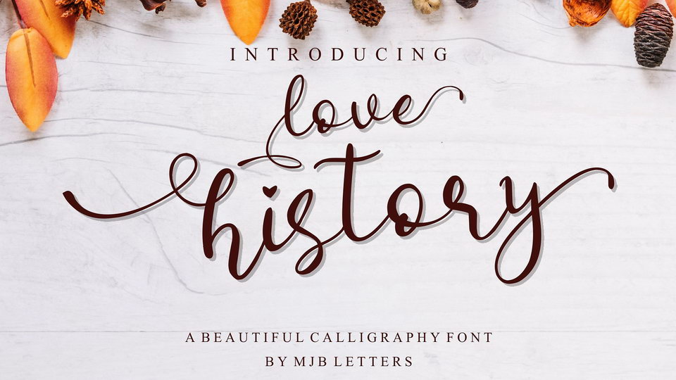 Love History Font