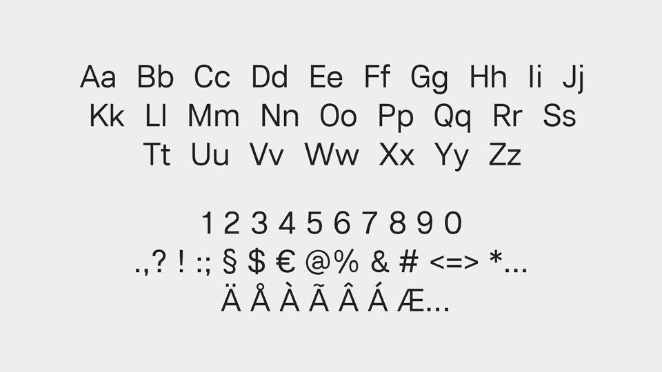 Lunchtype Typeface