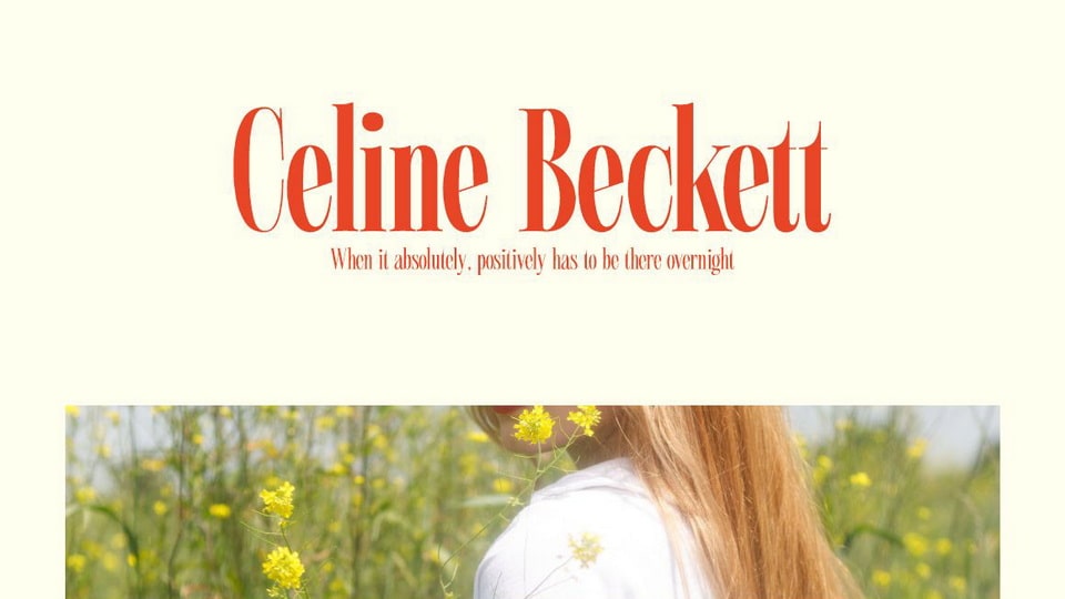 Lunette Font