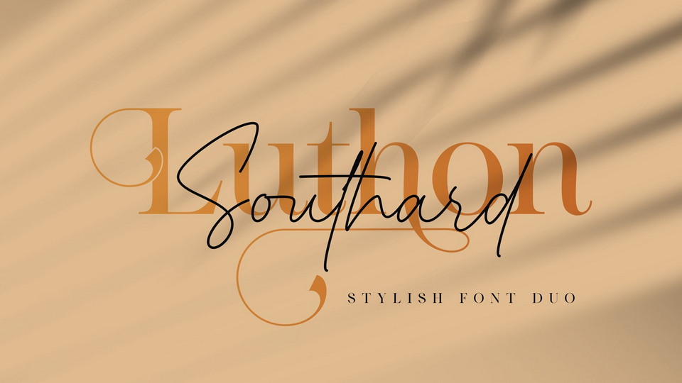 Luthon Southard Font Duo