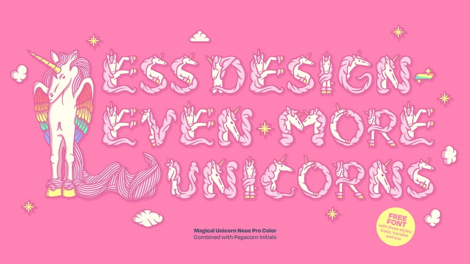 Magical Unicorn Neue Pro Font