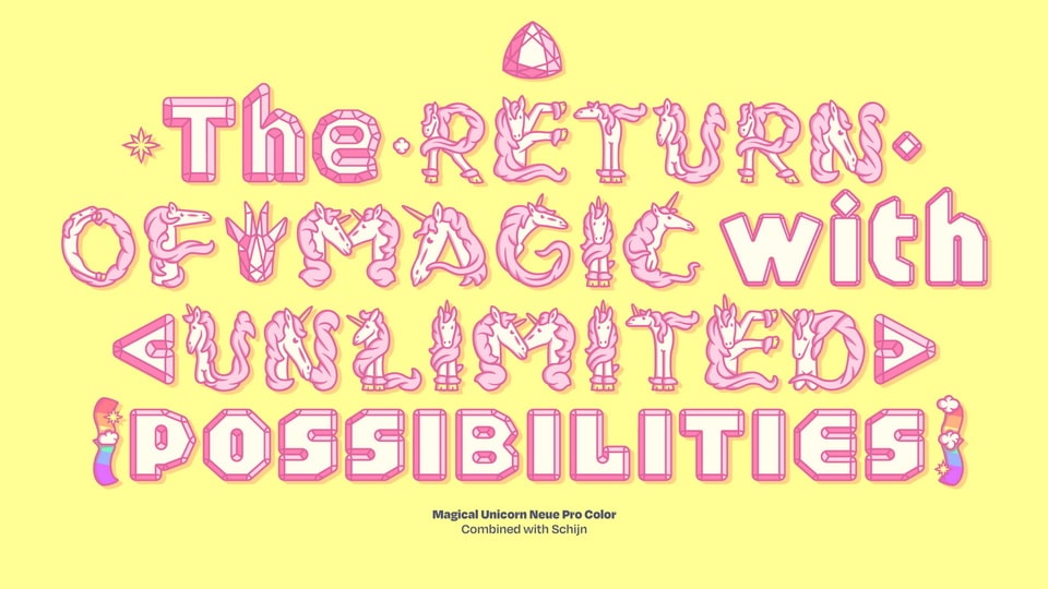 Magical Unicorn Neue Pro Font