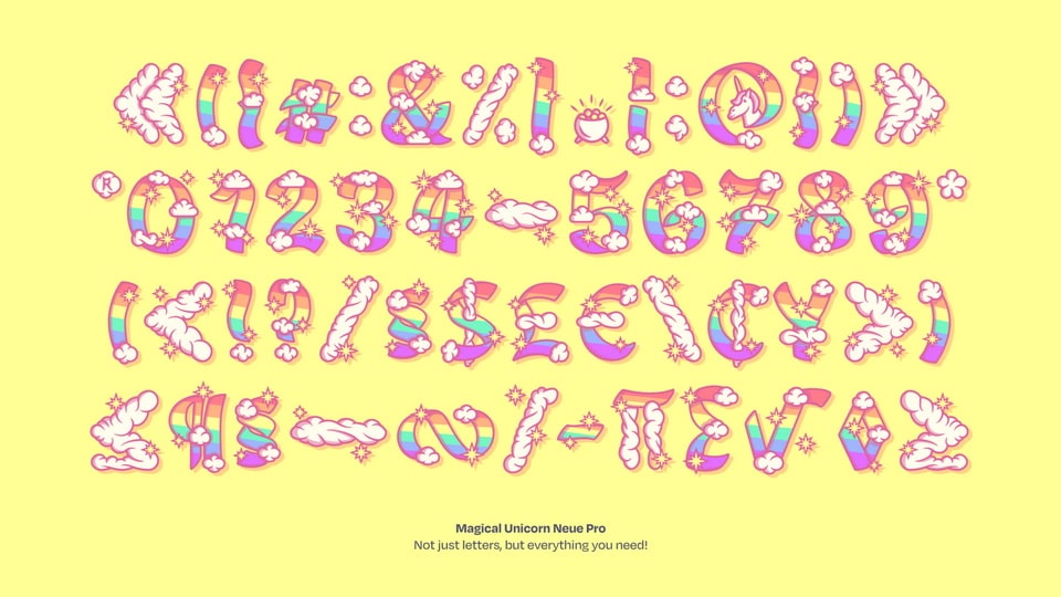 Magical Unicorn Neue Pro Font