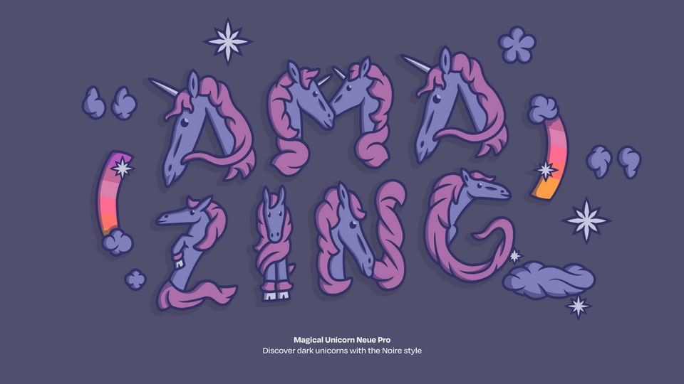 Magical Unicorn Neue Pro Font