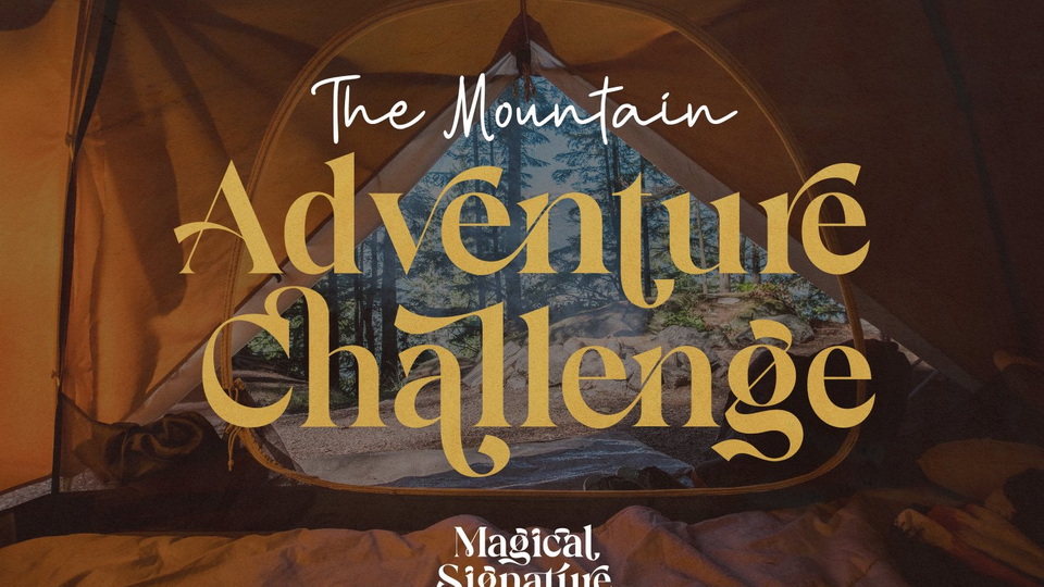 Magical Signature Font