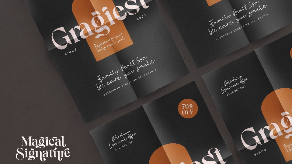 Magical Signature Font