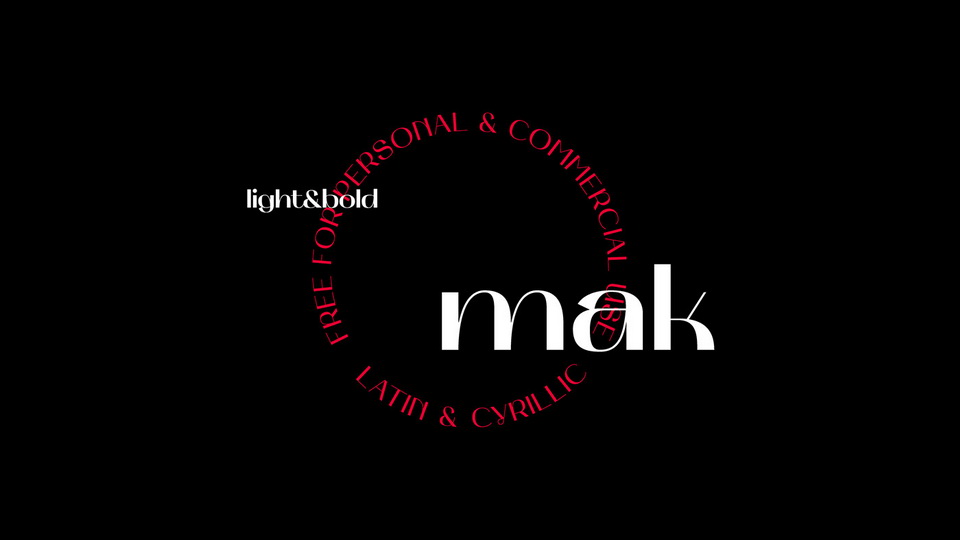 Mak Typeface