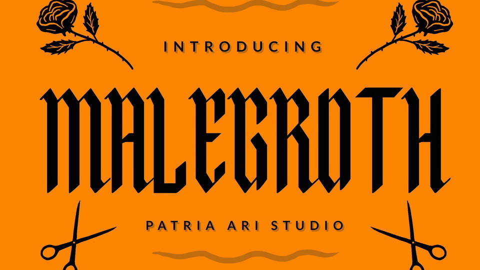 Malegroth Font